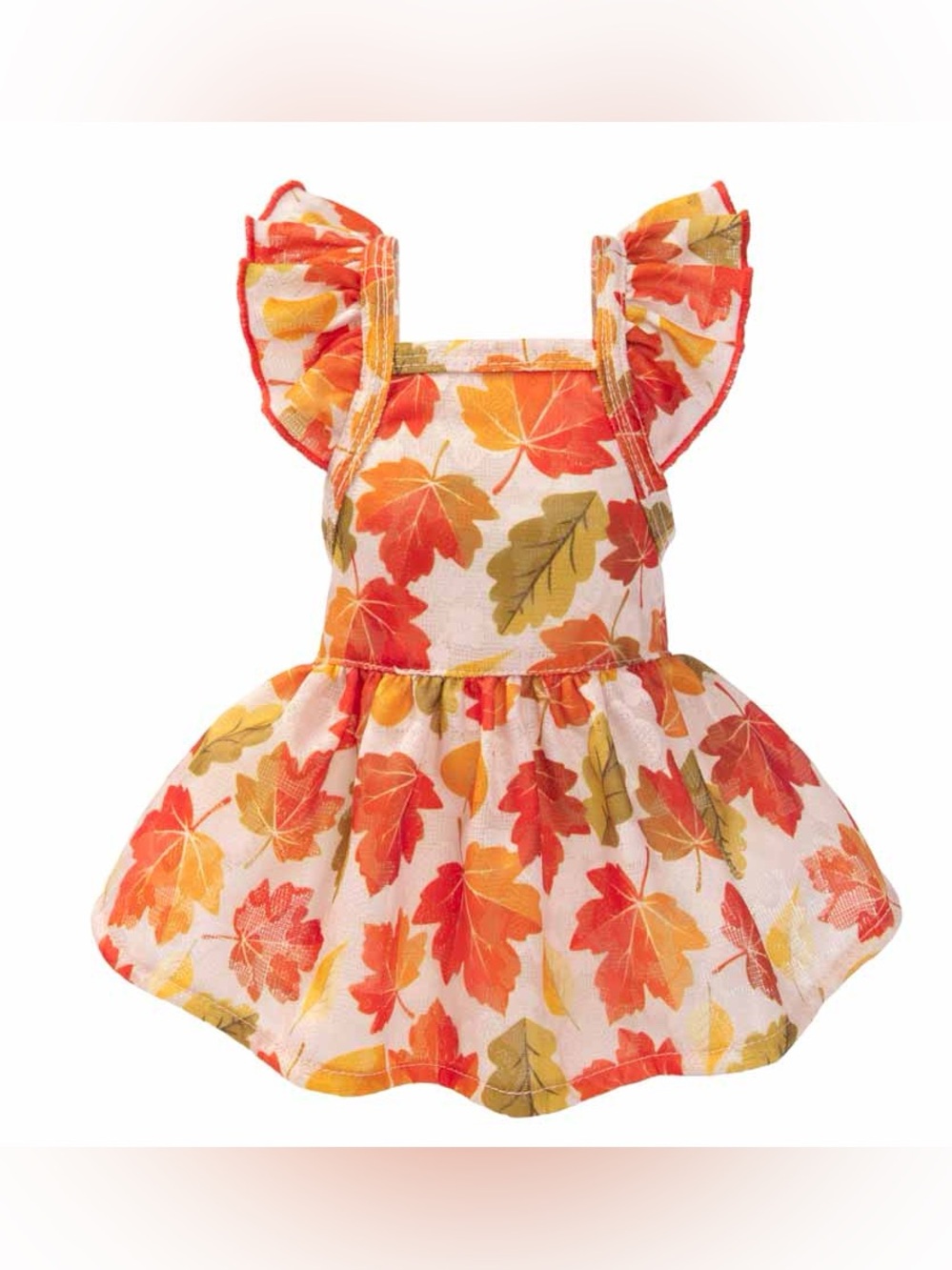 NEW FITWARM MAPLE RUFFLE DOG DRESS - Picture 7 of 9